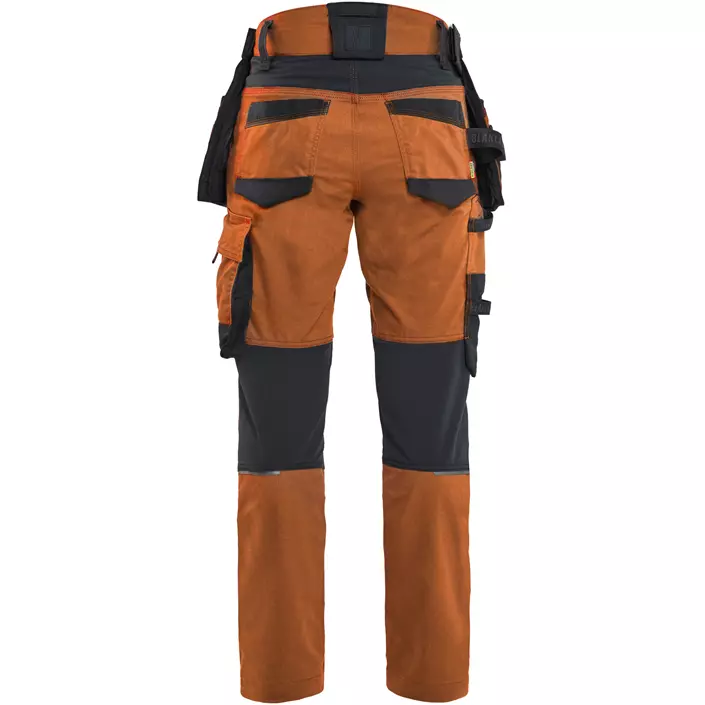 Blåkläder Striker hantverksbyxa dam, Rost/svart, large image number 1