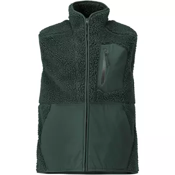 Mascot Customized fibre pile vest, Forest Green