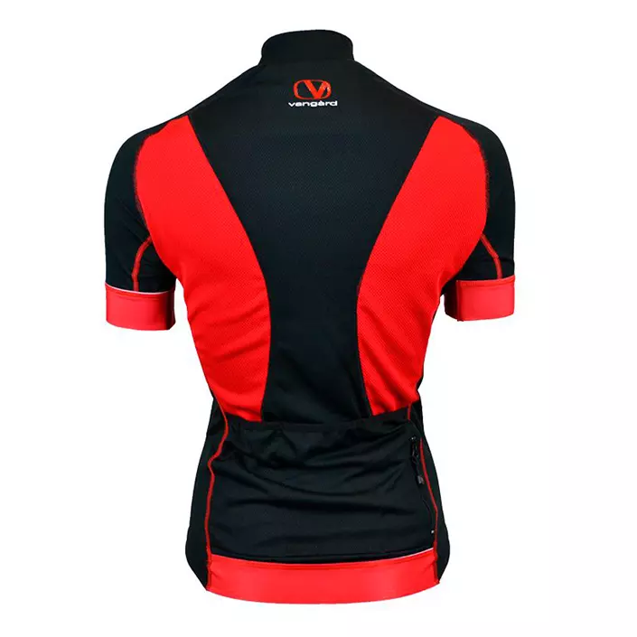 Vangàrd Bike women's short-sleeved jersey, Black/Red, large image number 2