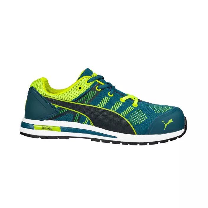 Puma Elevate Knit Low safety shoes S1P, Blue/Green, large image number 0