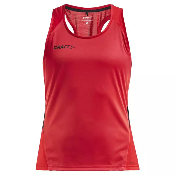 Craft Pro Control Impact dame tank top, Bright red, large image number 0