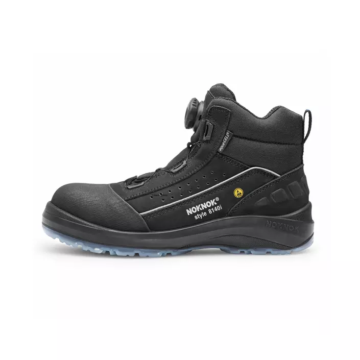NOKNOK 8140i safety boots S3, Black, large image number 0
