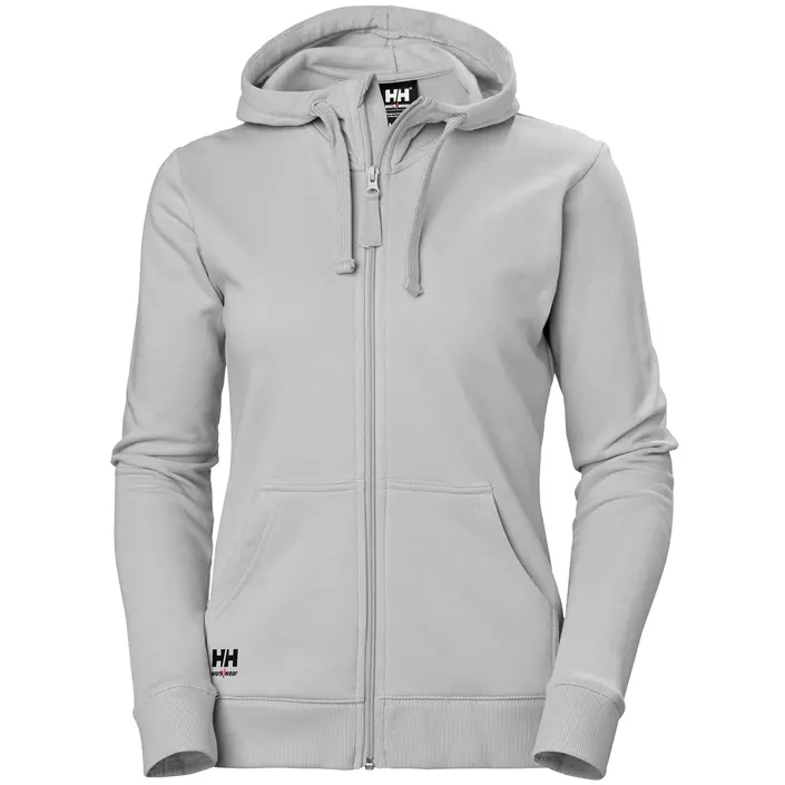 Helly Hansen Classic women's hoodie with zipper, Grey fog, large image number 0