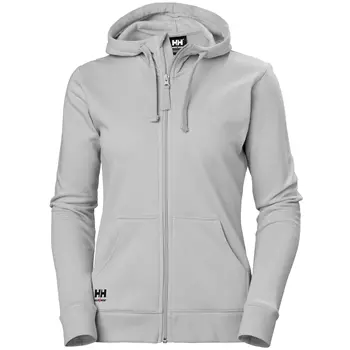 Helly Hansen Classic women's hoodie with zipper, Grey fog