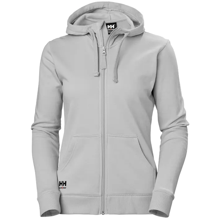 Helly Hansen Classic women's hoodie with zipper, Grey fog, large image number 0