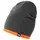 Helly Hansen vendbar Manchester Beanie, Dark Grey/Orange, Dark Grey/Orange, swatch