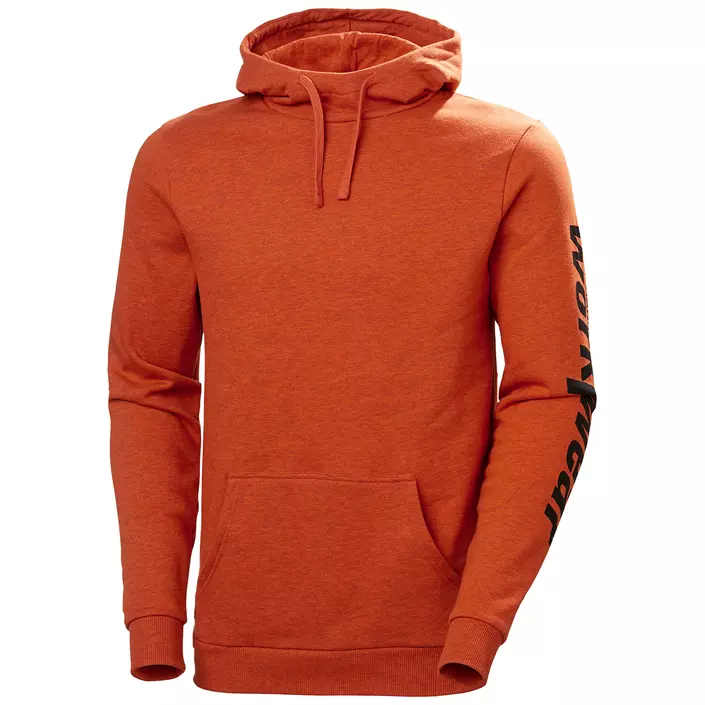 Helly Hansen hoodie, Mörk Orange, large image number 0