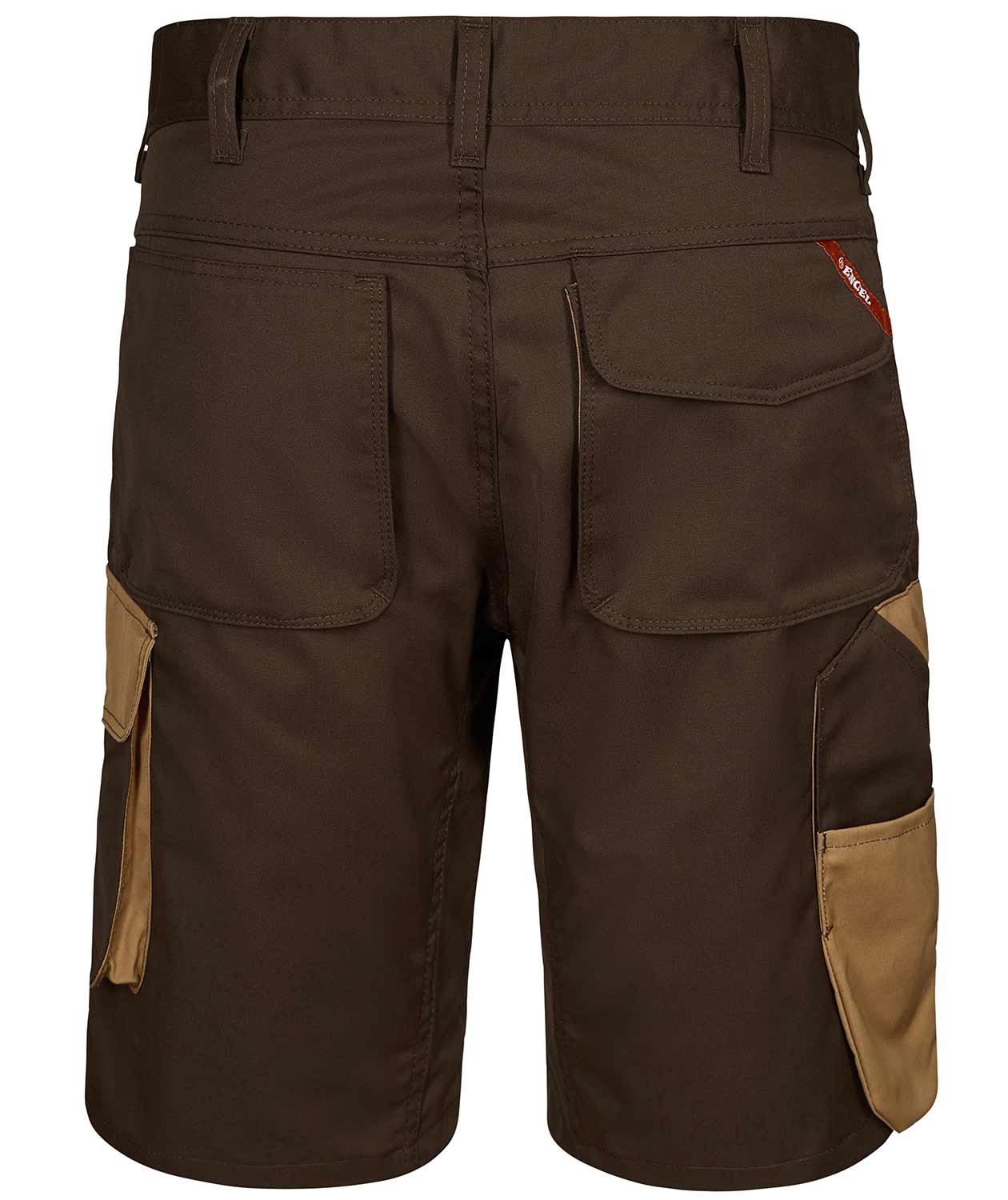 Engel Galaxy Light arbetsshorts, Mokkabrun/Toffee Brown