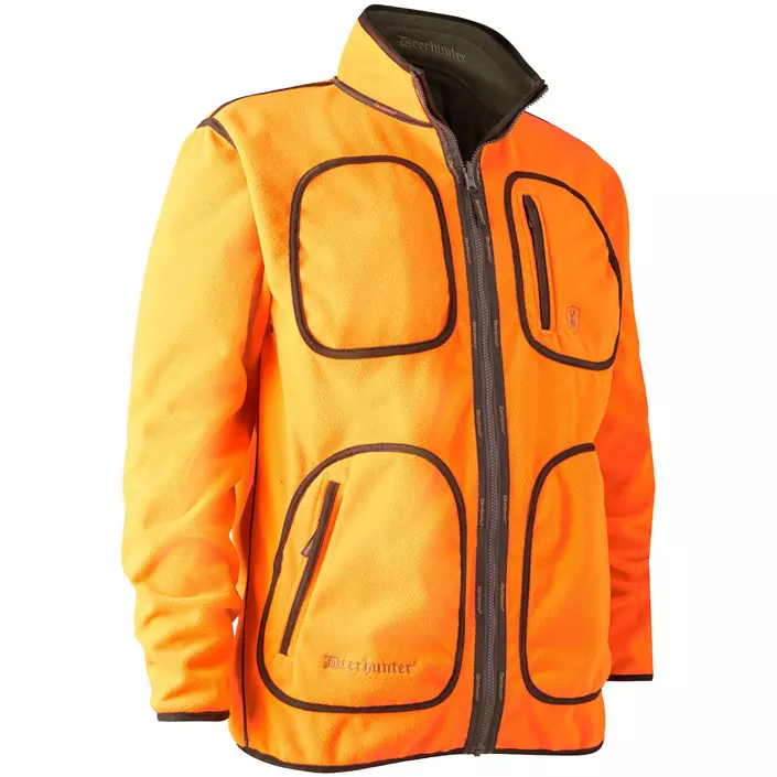 Deerhunter Gamekeeper reversible fleece jacket, Orange, large image number 2