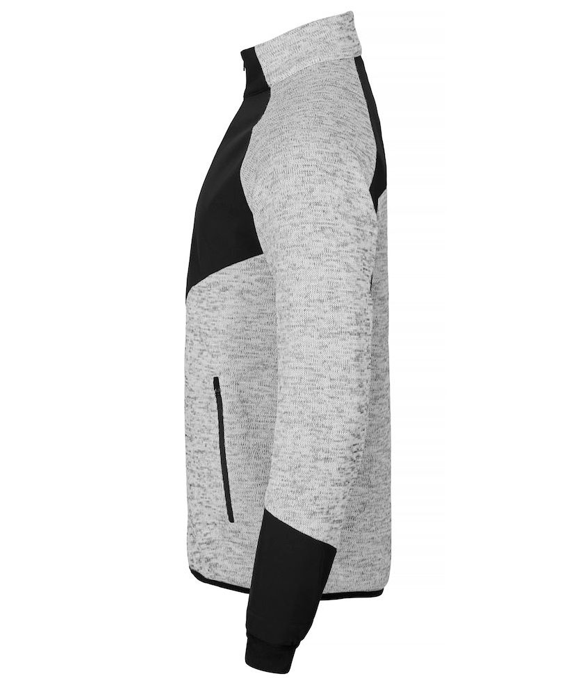 Clique Haines fleecejakke, Ash, large image number 3