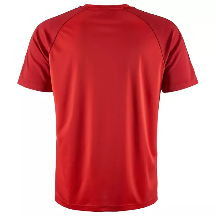 Craft Squad 2.0 Contrast Jersey T-skjorte, Bright Red-Express, large image number 2