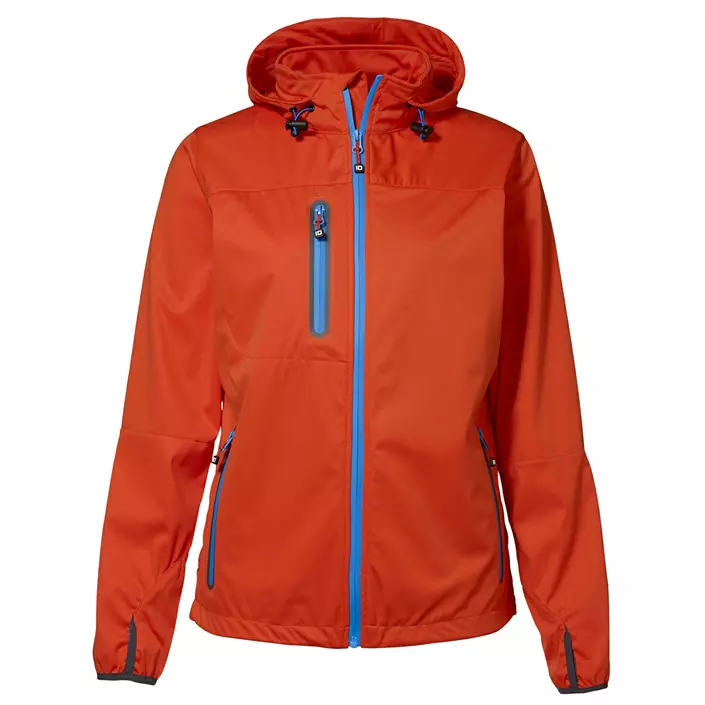ID women's lightweight softshell jacket, Orange, large image number 0