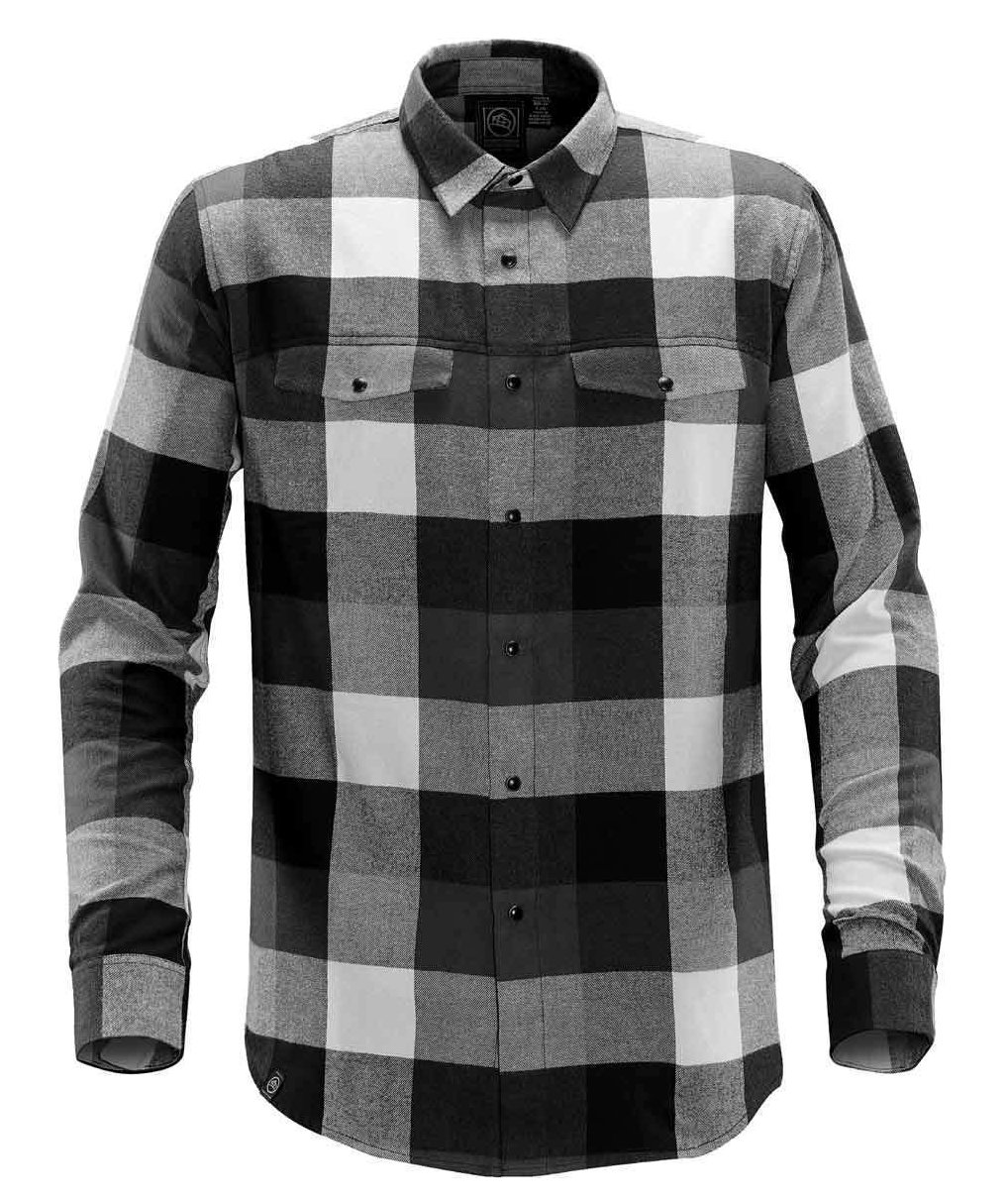 Stormtech Logan shirt, Black/Grey, Black/Grey, swatch