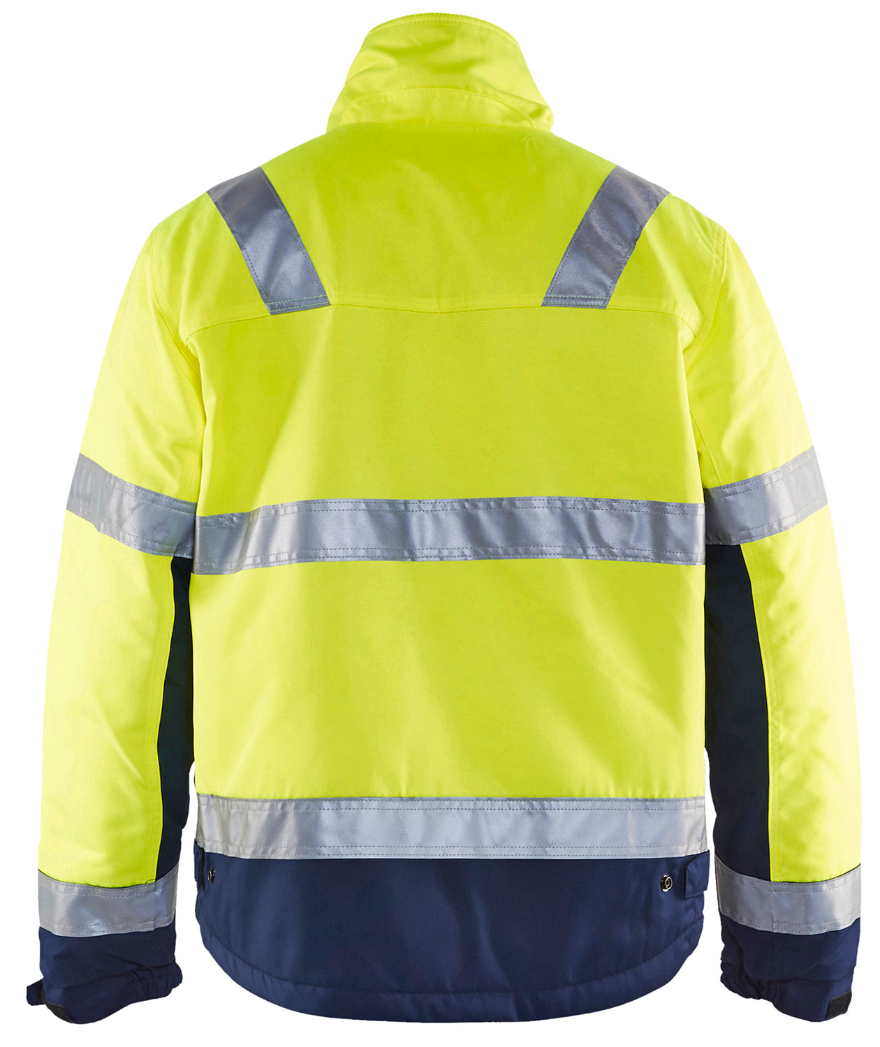 Bl&aring;kl&auml;der winter work jacket, Yellow/Marine, large image number 1