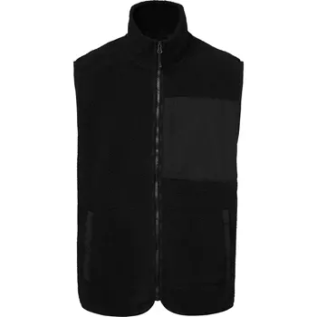 South West Seth fleece vest, Black