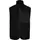 South West Seth fleece vest, Black, Black, swatch