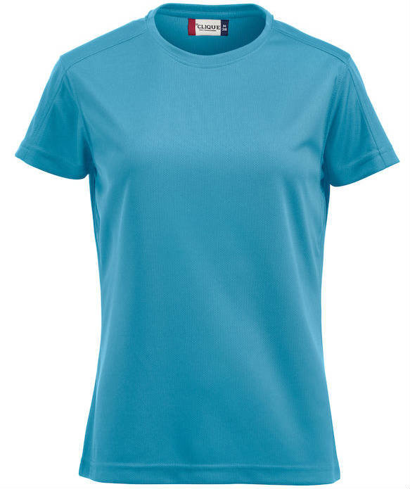 Clique Ice-T women's T-shirt, Turquoise, Turquoise, swatch