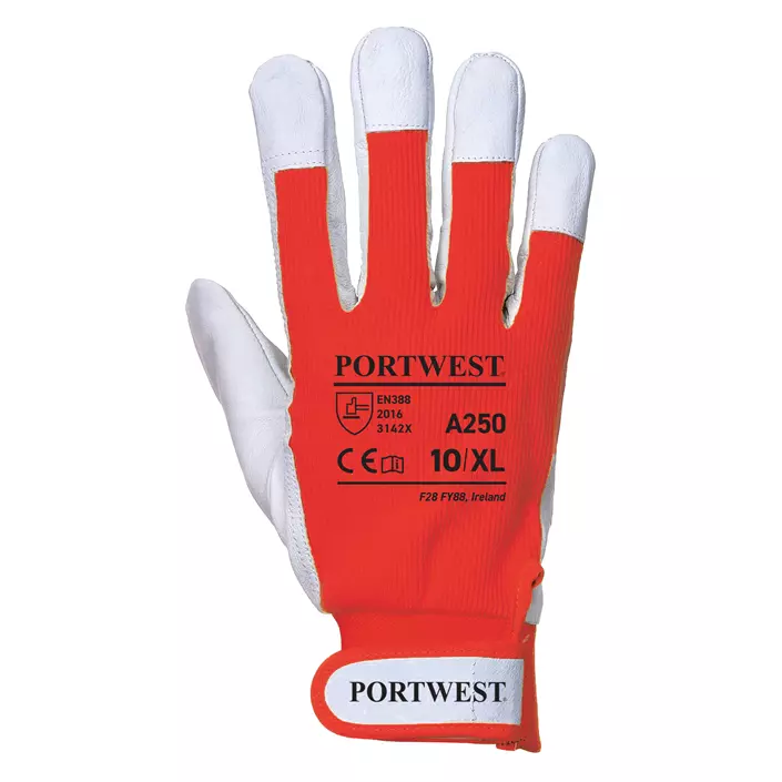 Portwest A250 Tergsus work gloves, Red, large image number 1
