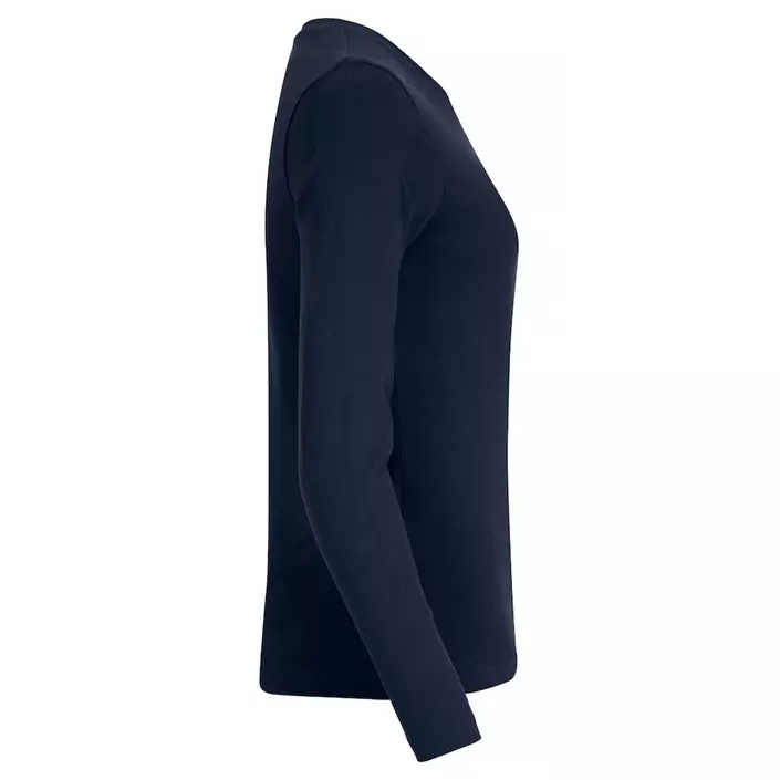 Clique Damen Premium Fashion langärmliges T-Shirt, Dark navy, large image number 3