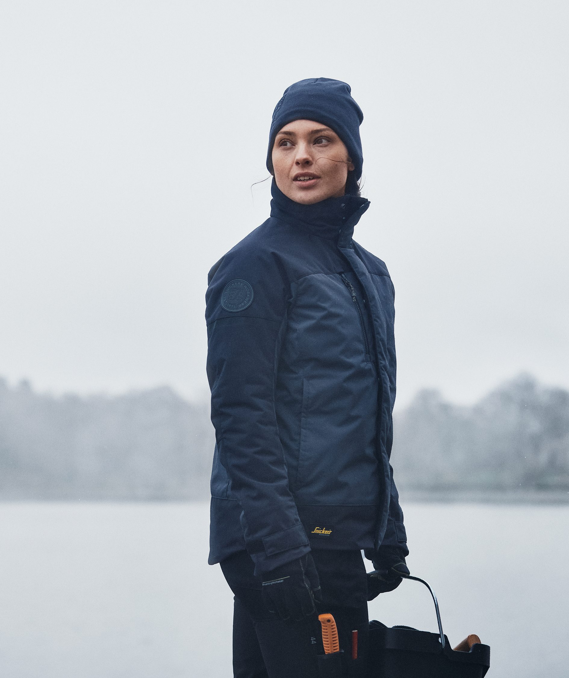 Snickers AllroundWork women's winter jacket 1117, Black, large image number 6