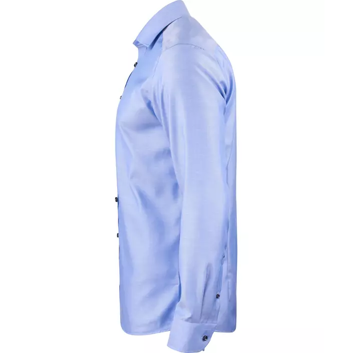 J. Harvest & Frost Twill Green Bow O1 regular fit skjorte, Mid Blue, large image number 2