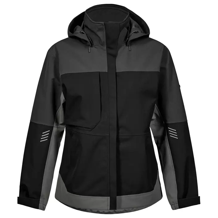 Engel Entire dame skaljakke, Black/Anthracite Grey, large image number 0