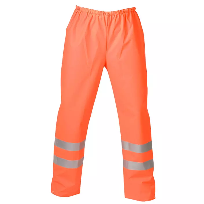 Elka PU Heavy rain trousers, Hi-vis Orange, large image number 0