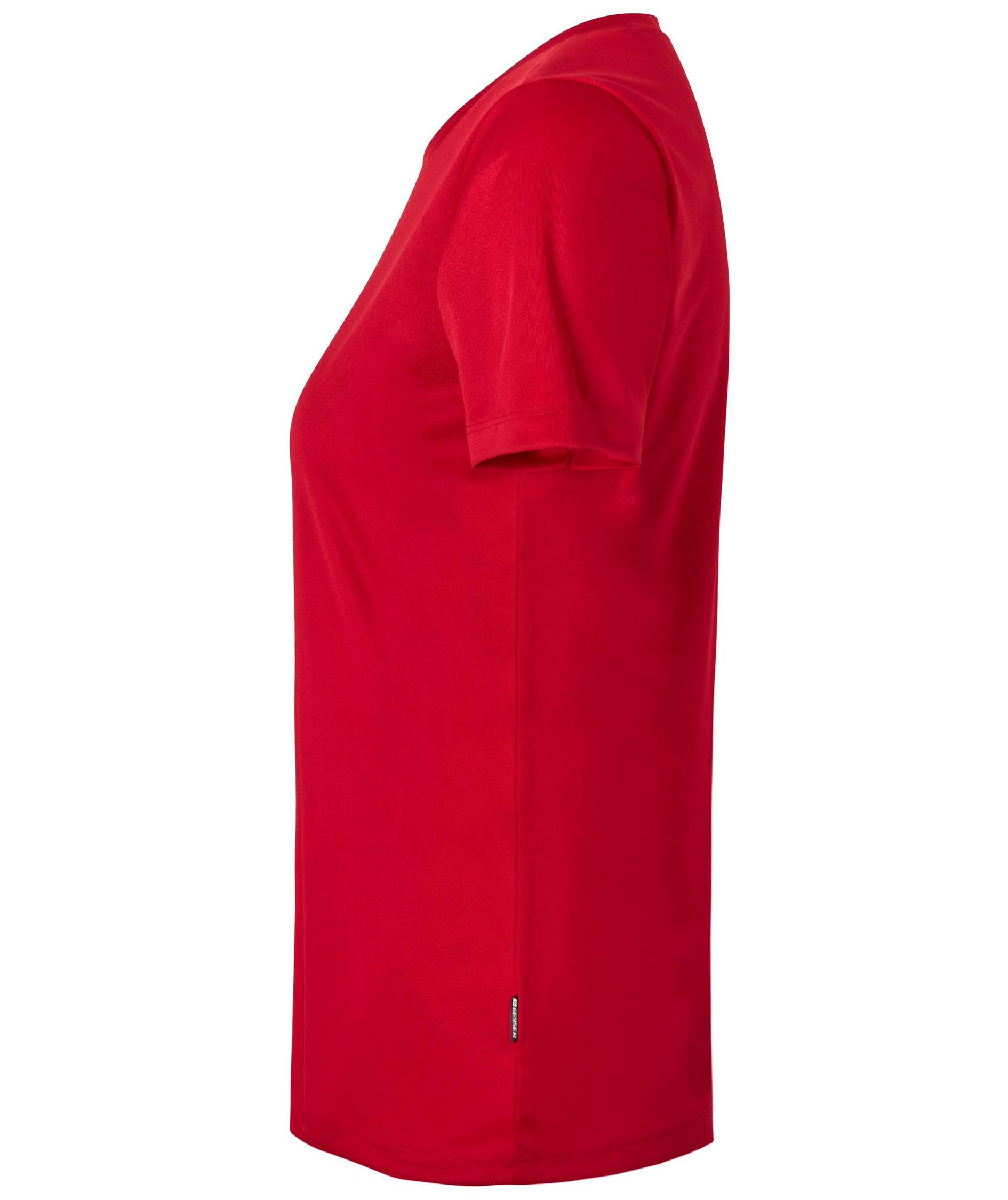 GEYSER&nbsp;Essential women's interlock T-shirt, Red, large image number 2