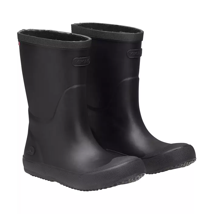 Viking Indie Active rubber boots for kids, Black, large image number 3
