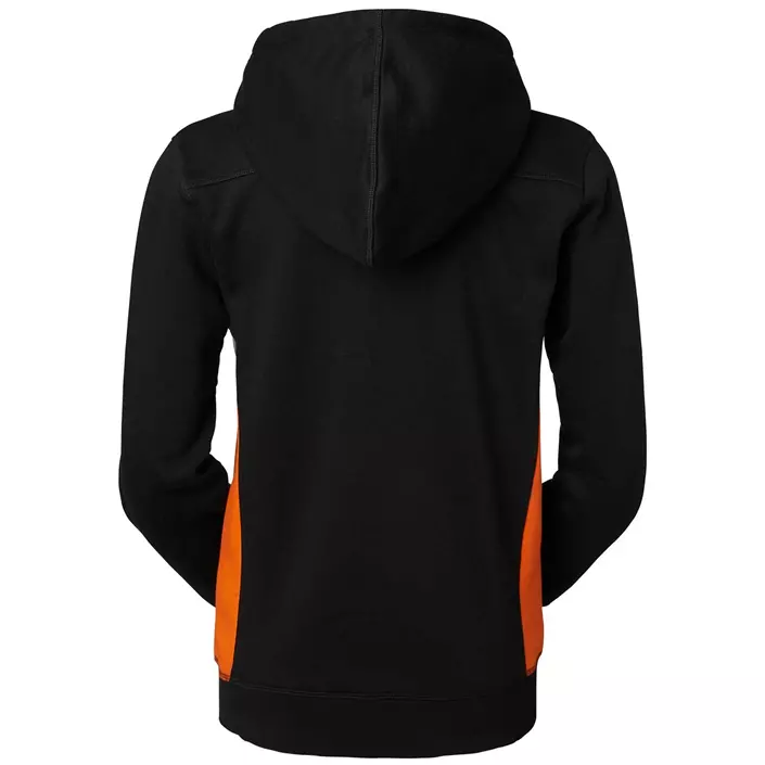 South West Ava dame hoodie, Svart/Orange, large image number 2