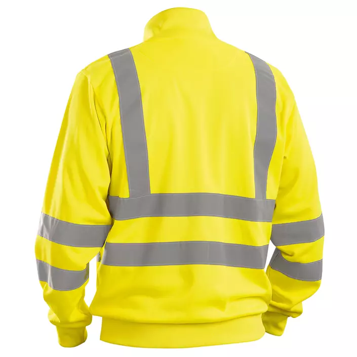 Blåkläder sweatshirt, Hi-Vis Yellow, large image number 2