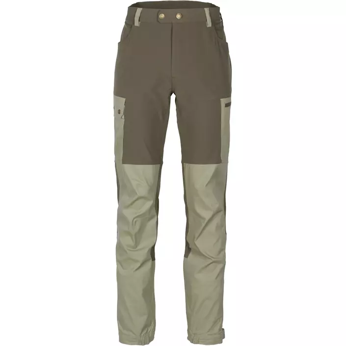 Pinewood Finnveden Trail Hybrid bukser, Earth Brown/Light Khaki, large image number 0
