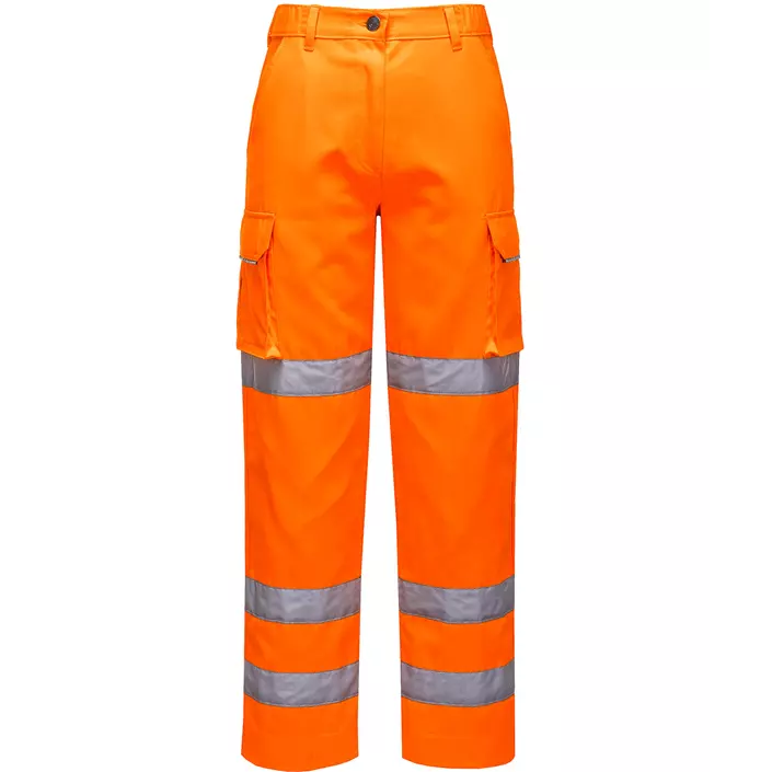 Portwest women's trousers, Hi-vis Orange, large image number 0