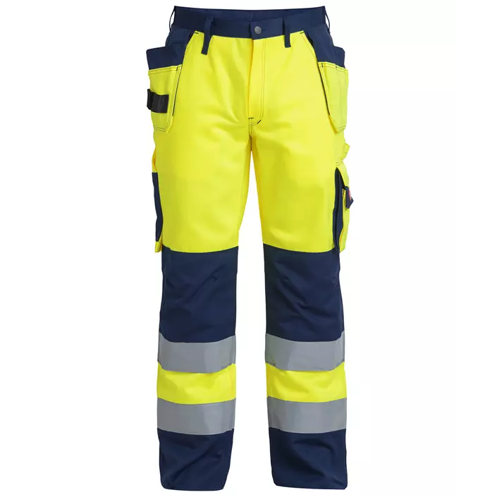 Engel craftsman trousers, Yellow/Marine, large image number 0