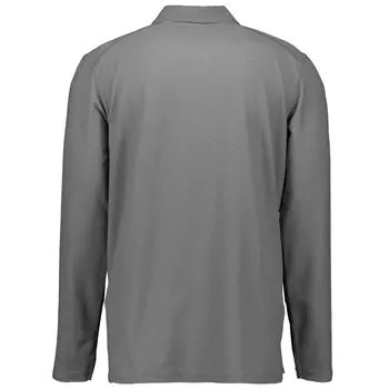Kansas Match langærmet Polo T-shirt, Mørkegrå