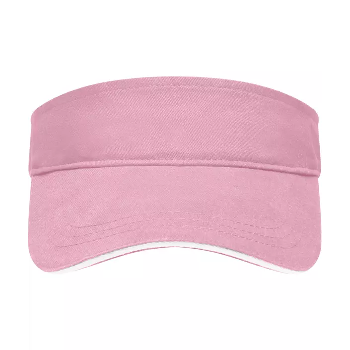 Myrtle Beach Sandwich solskärm, Light-Pink/White, Light-Pink/White, large image number 0
