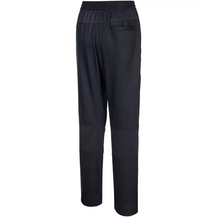 Portwest C076 MeshAir chef trousers, 100% cotton, Black, large image number 3