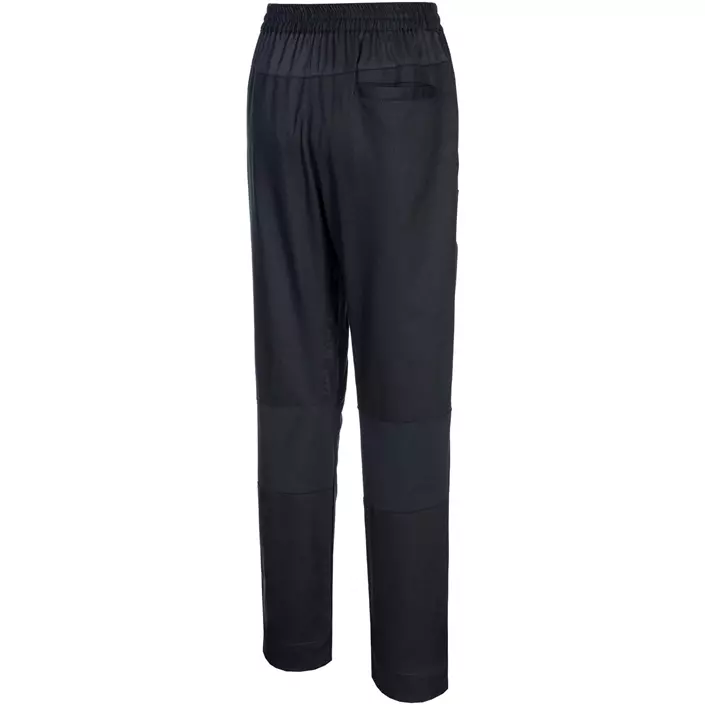 Portwest C076 MeshAir chef trousers, 100% cotton, Black, large image number 3