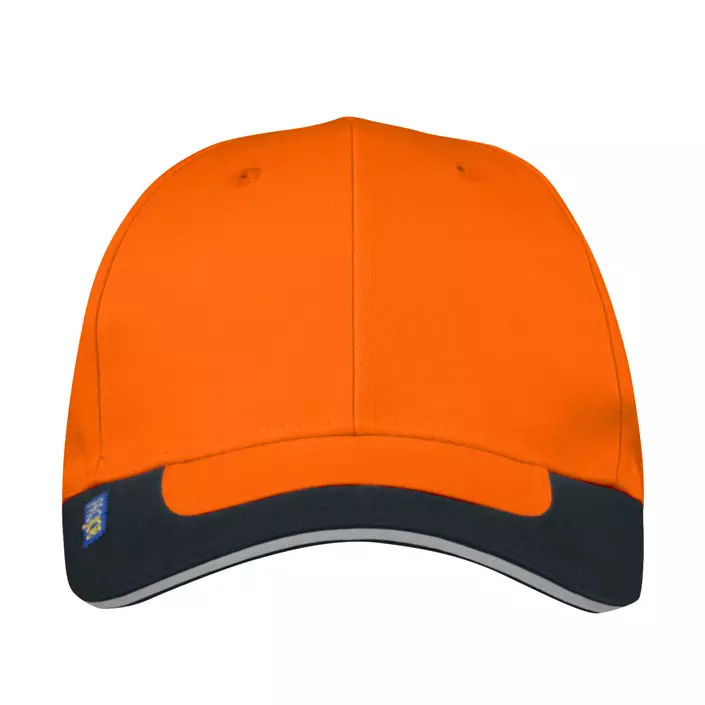 ProJob cap 9013, Orange/Black, Orange/Black, large image number 0
