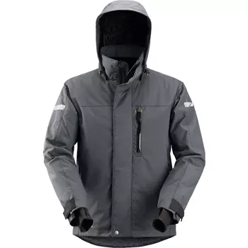 Snickers AllroundWork 37,5® waterproof vinterjacket 1102, Steel Grey/Black