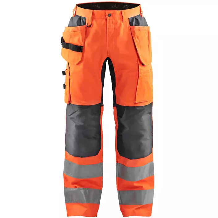 Blåkläder Handwerkerhose, Hi-Vis Orange/Mittelgrau, large image number 0