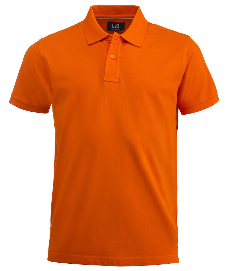 Cutter & Buck Rimrock polo shirt, Orange, Orange, swatch