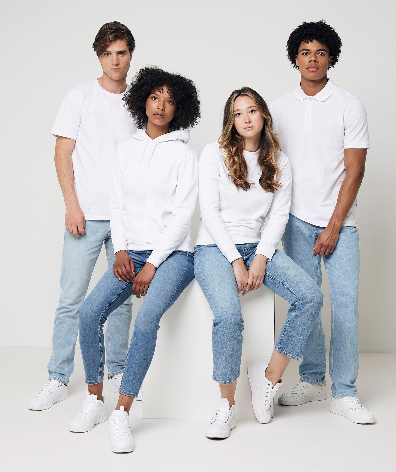 Iqoniq Zion Sweatshirt, Vit, large image number 1