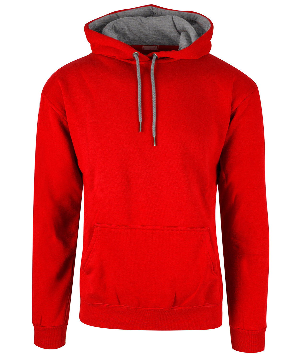 YOU Harlem hoodie, R&ouml;d/gr&aring;fl&auml;ckig, R&ouml;d/gr&aring;fl&auml;ckig, swatch