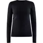 Craft CORE Dry Active Comfort dame baselayer trøje, Black Craft CORE Dry Active Comfort dame baselayer trøje