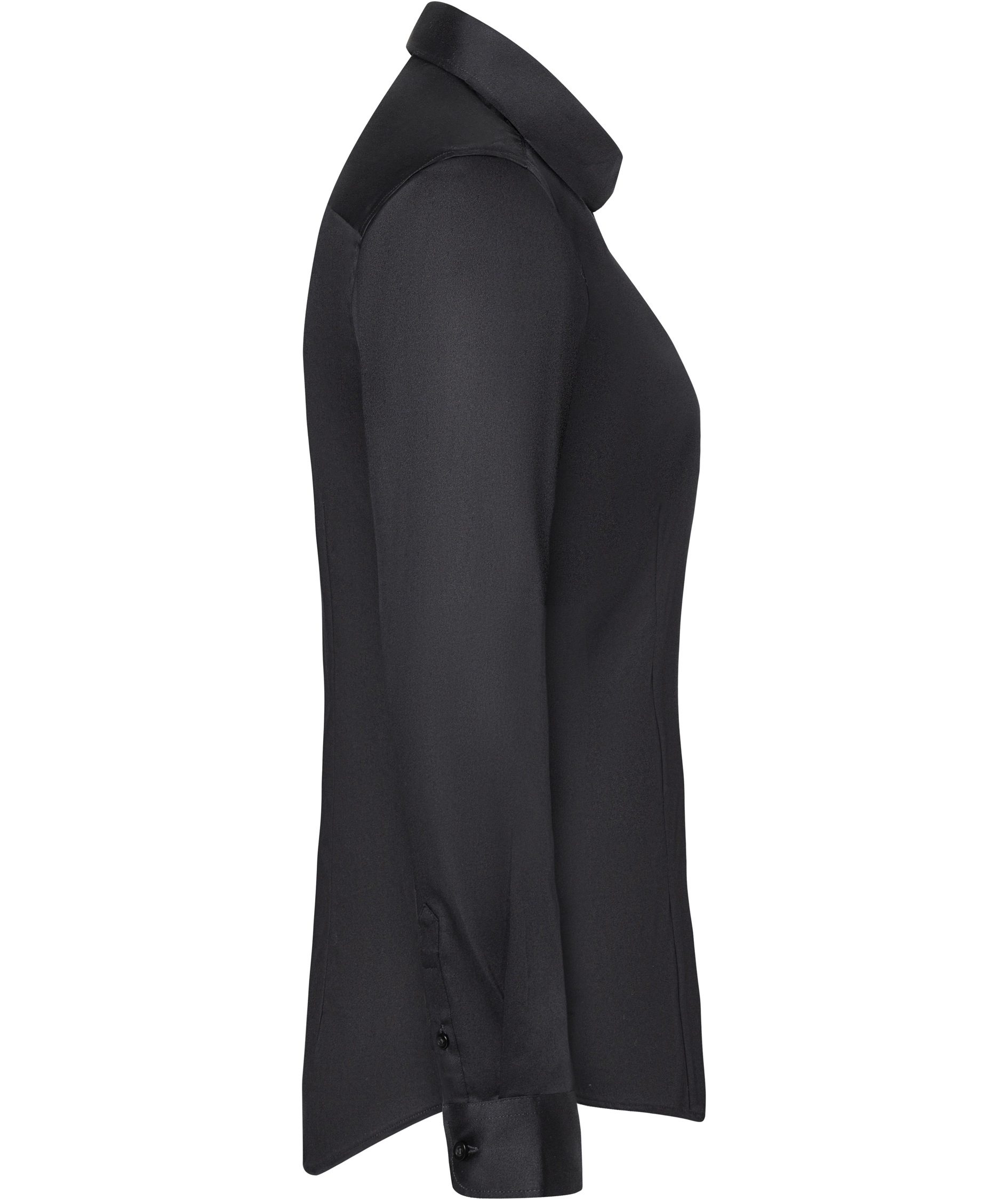 Karlowsky Stretch women's shirt, Black, large image number 3