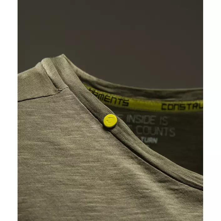Monitor Comfort Tee kortärmad T-shirt, Burnt olive green, large image number 1