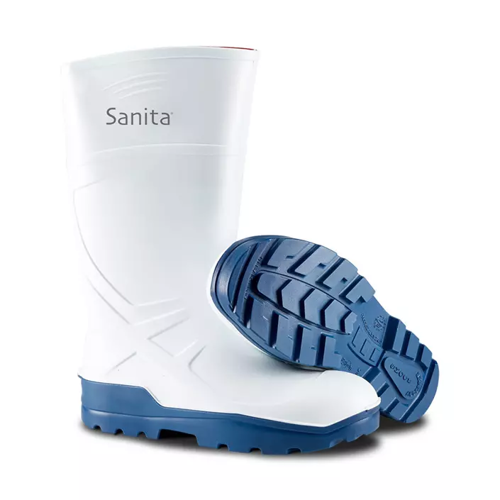 Sanita Omega rubber boots O4, White, large image number 0
