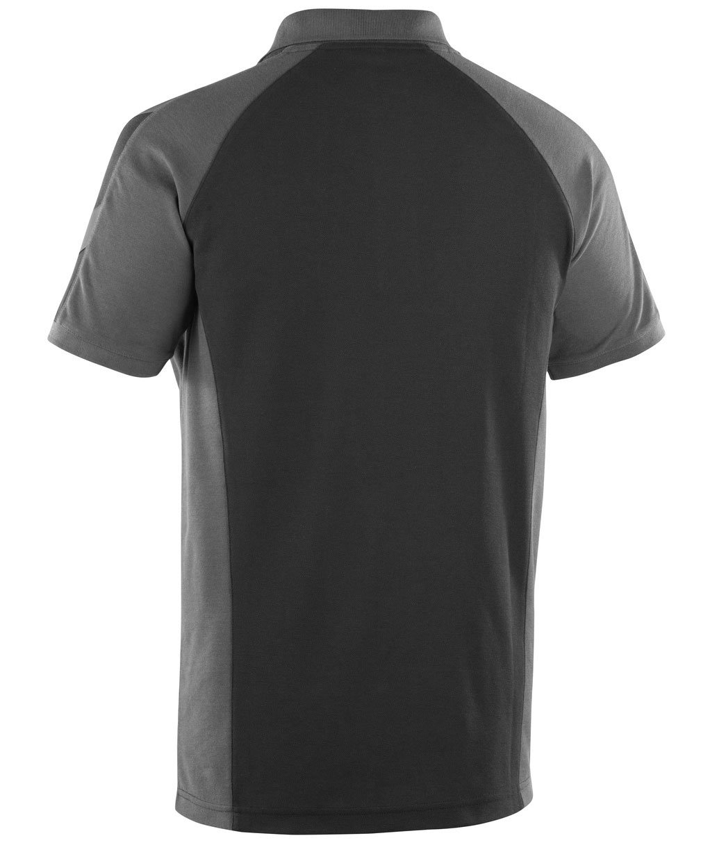 Mascot Unique Bottrop polo T-shirt, Sort/M&oslash;rk&nbsp;Antracitgr&aring;, large image number 2