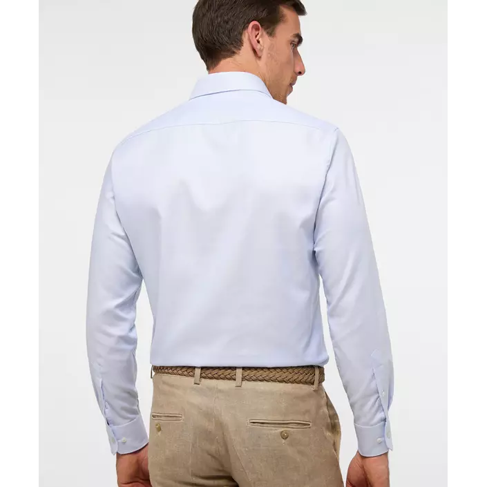 Eterna Twill Modern fit shirt, Light Blue/White, large image number 2